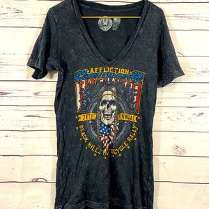 Affliction sturgis T-shirt 75th anniversary size XL
